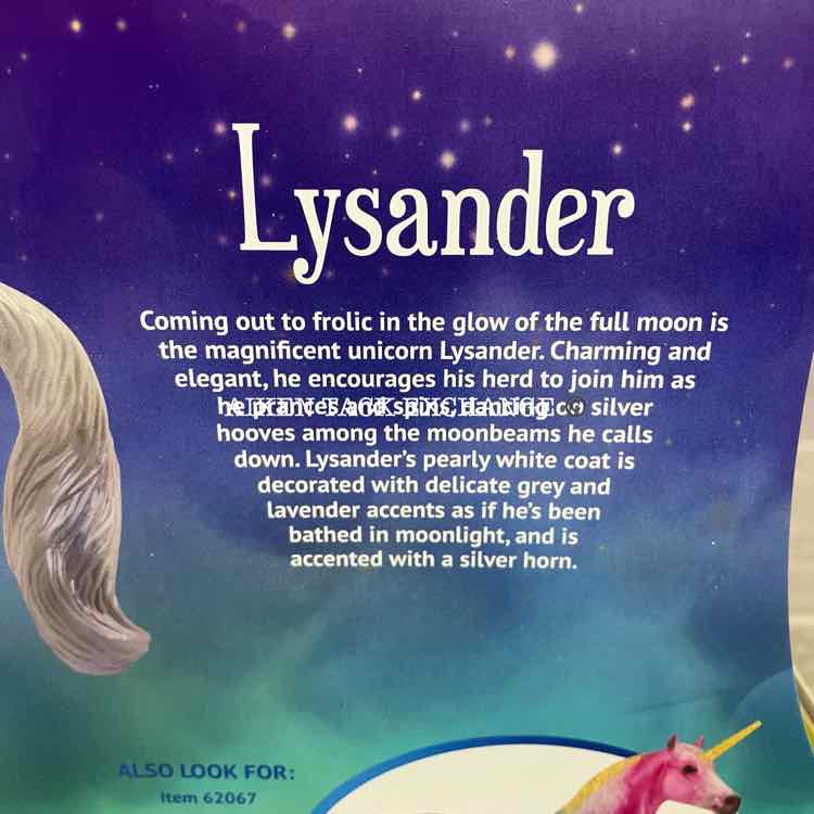Breyer Lysander