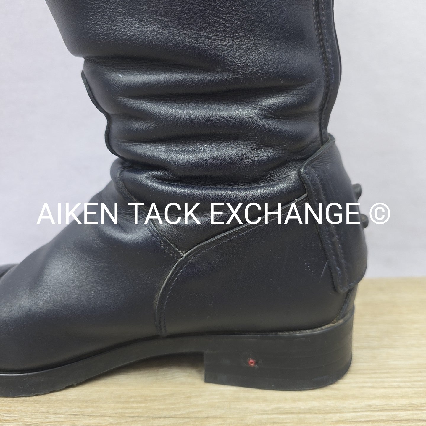 Romitelli Dress Boot with Matching Spur Straps, Size 39 Height 45 Width 44