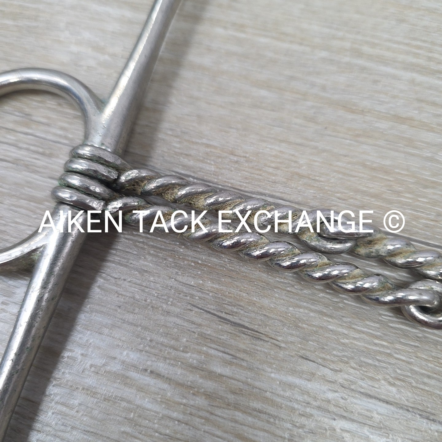 Never Rust Full Cheek Double Twisted Wire Bit 5"