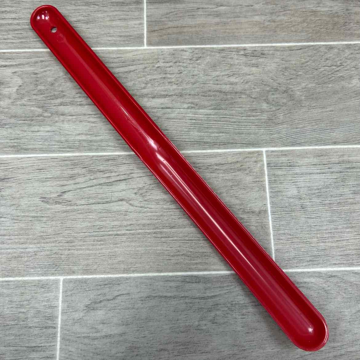 Equi-Essentials Curved Plastic Sweat Scraper, Red, Brand New