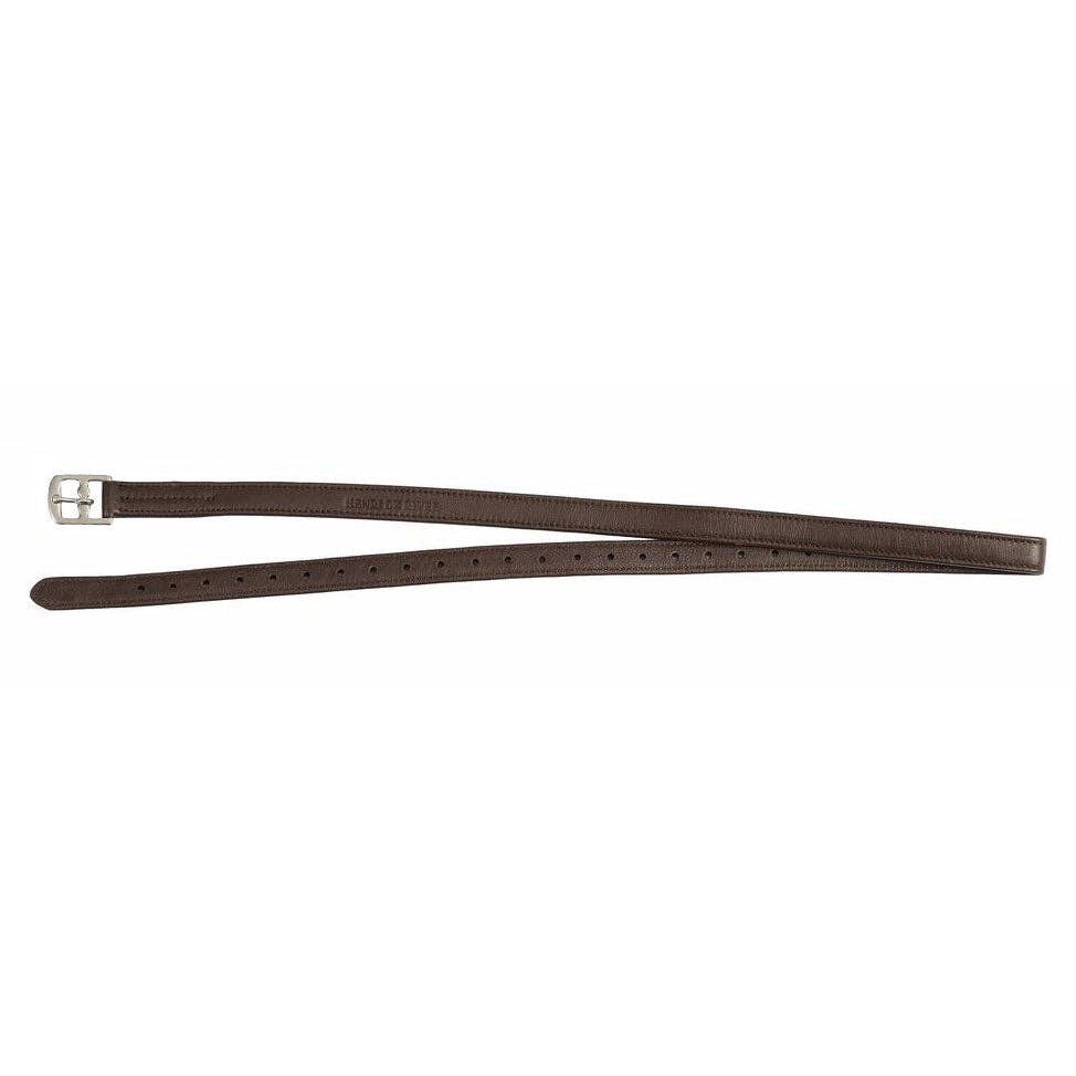 Henri de Rivel Triple Covered Stirrup Leathers: Australian Nut / 54