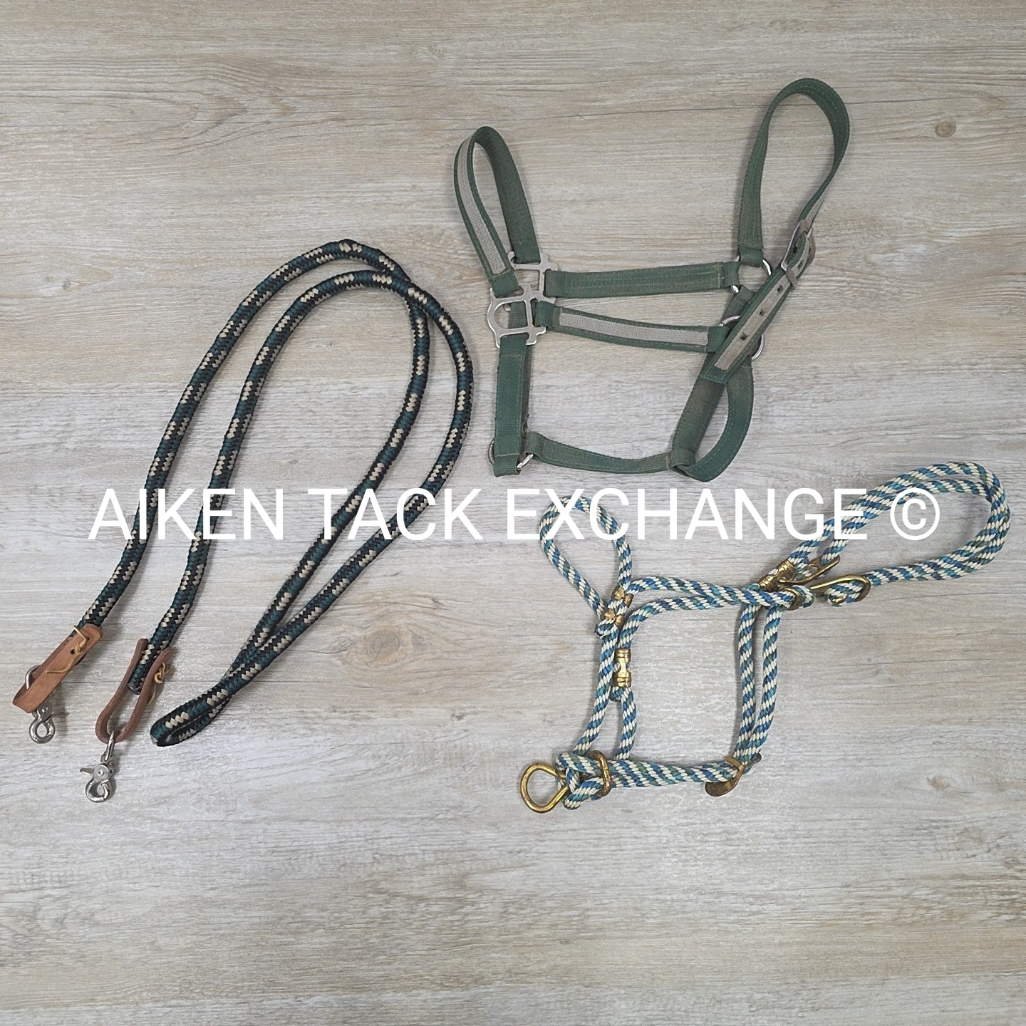 BARGAIN BUNDLE: Nylon Halter & Rope Halter