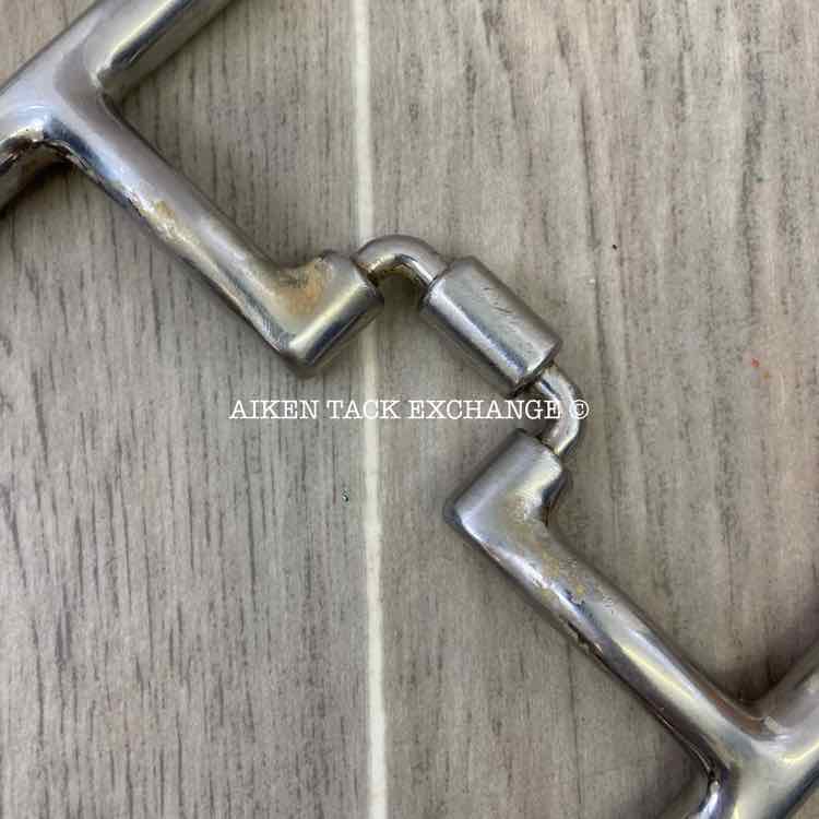 Myler Dee with Hooks Correctional Low Ported Barrel Bit MB 27PB 5"