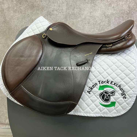**SOLD** Pessoa Blyth Tait Jump Saddle, 18" Seat, Medium Wide/Wide Tree, Foam Panels