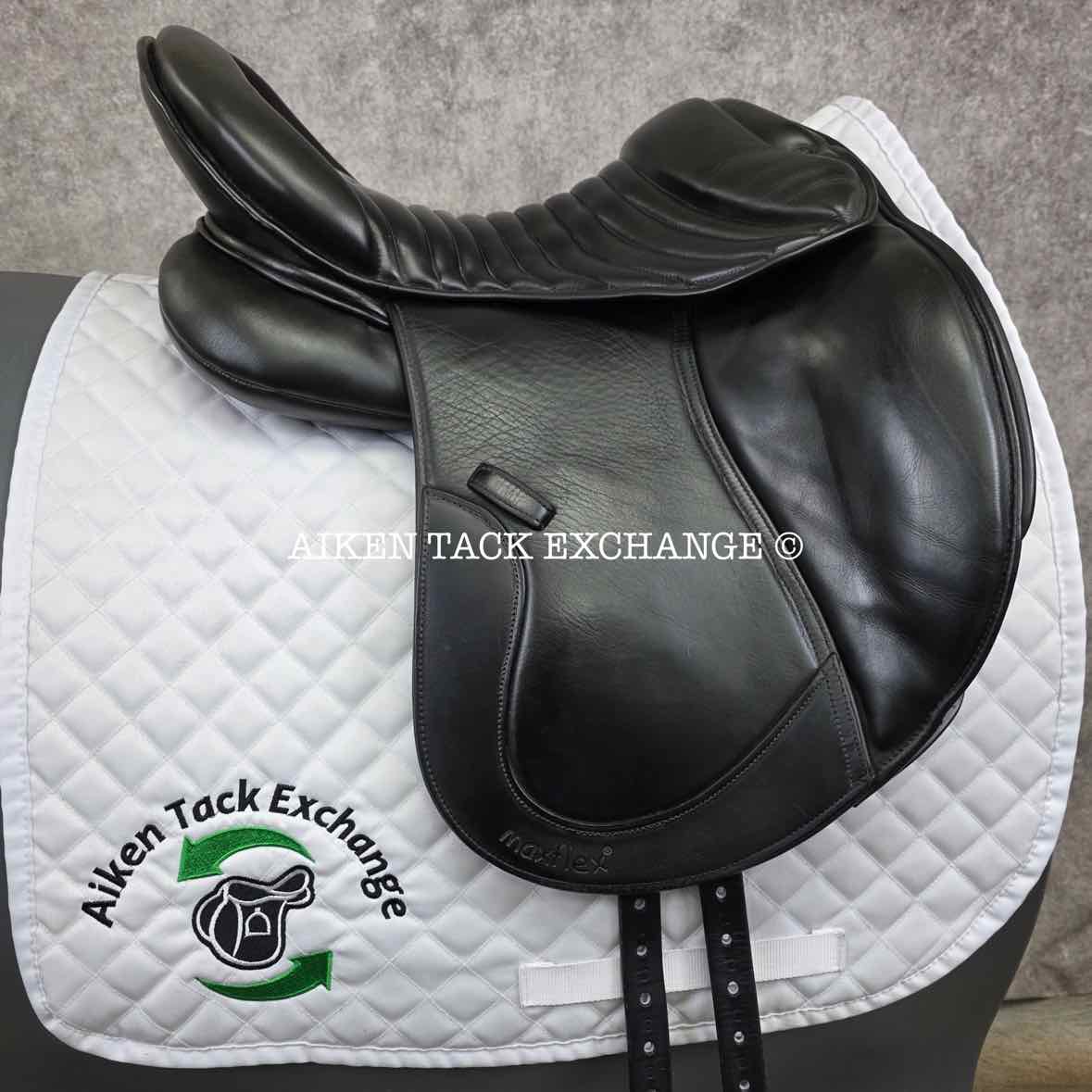 2017 MaxFlex Fado All Purpose Endurance Saddle, 16.5" Seat, X-Wide Tree, Wool Flocked Panels