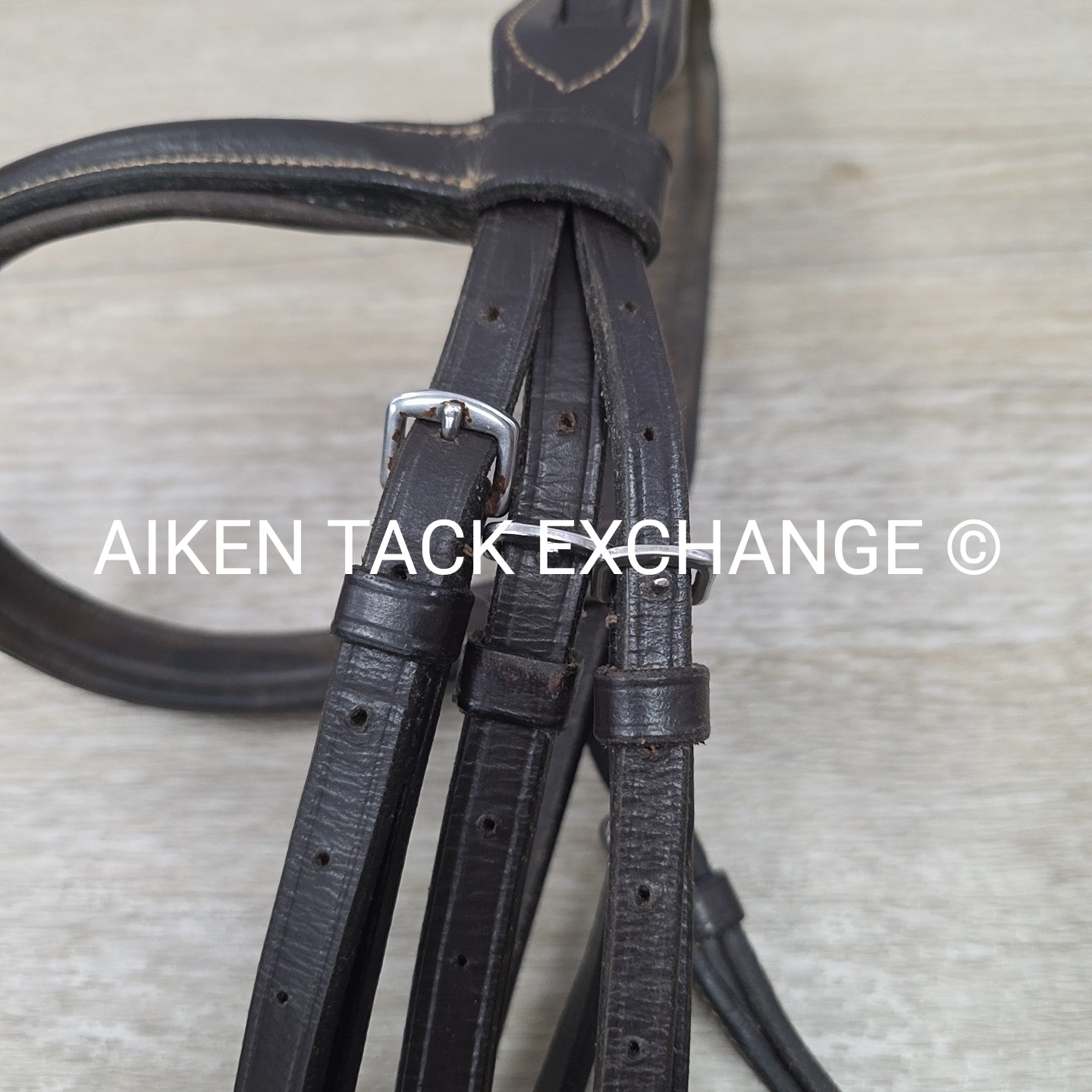 BARGAIN BUNDLE: Kieffer Flash Bridle & Nunn Finer Monocrown Fancy Stitched Flash Bridle, Size Full