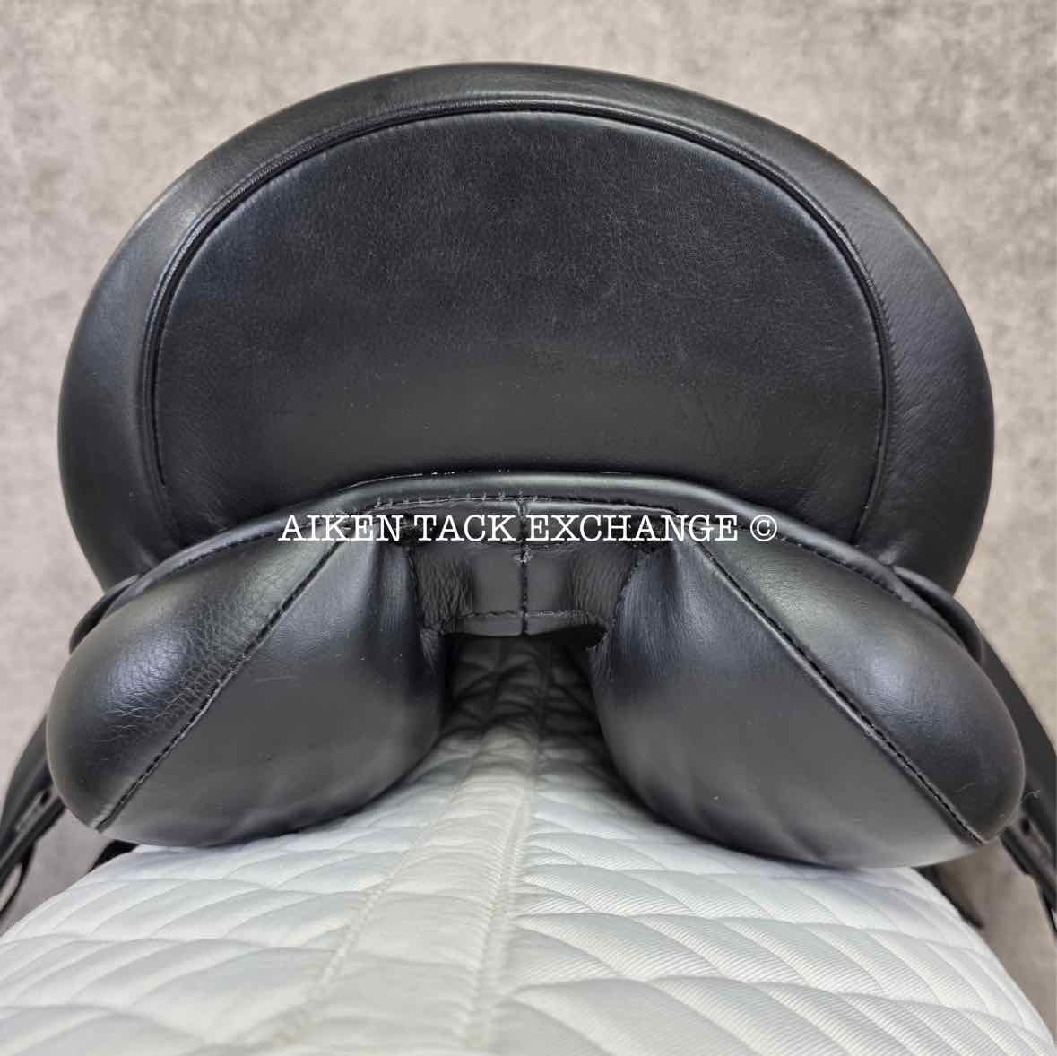 2022 Sella Soleil Passagio Dressage Saddle, 17" Seat, MW/W Tree, Wool Flocked Panels