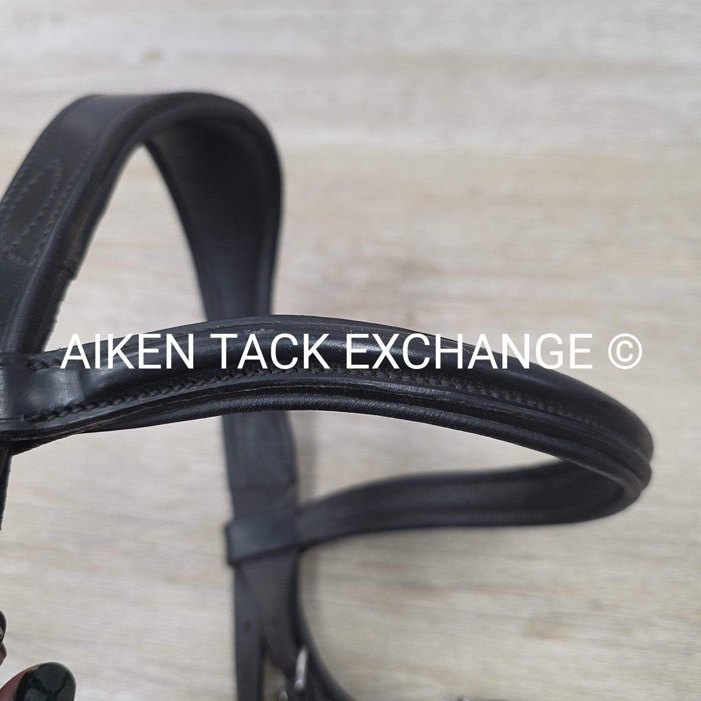 SmartPak Wellfleet Anatomic Bridle with Reins, Black, Size Full