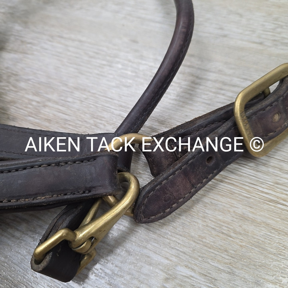 SmartPak Soft Padded Leather Halter, Brown, Oversize
