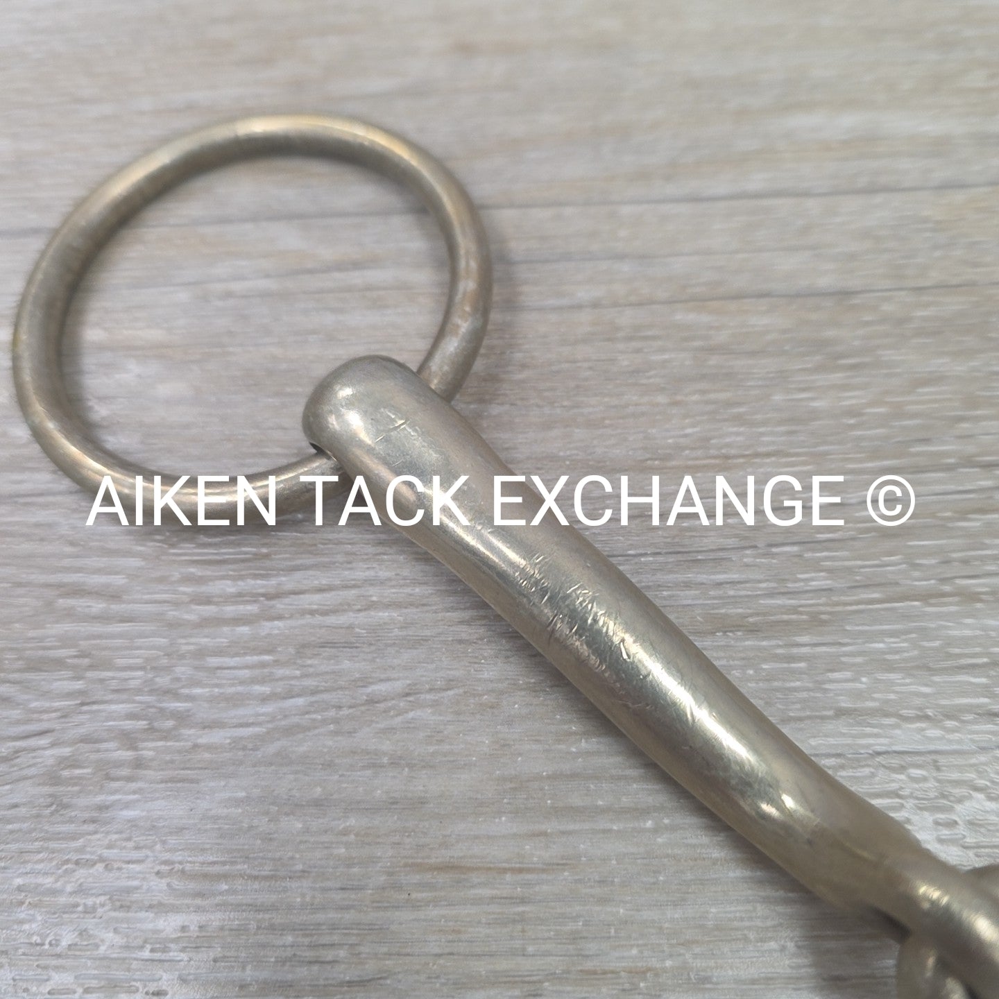 Herm Sprenger KK Balkenhol Shaped Loose Ring Bradoon Bit 6"