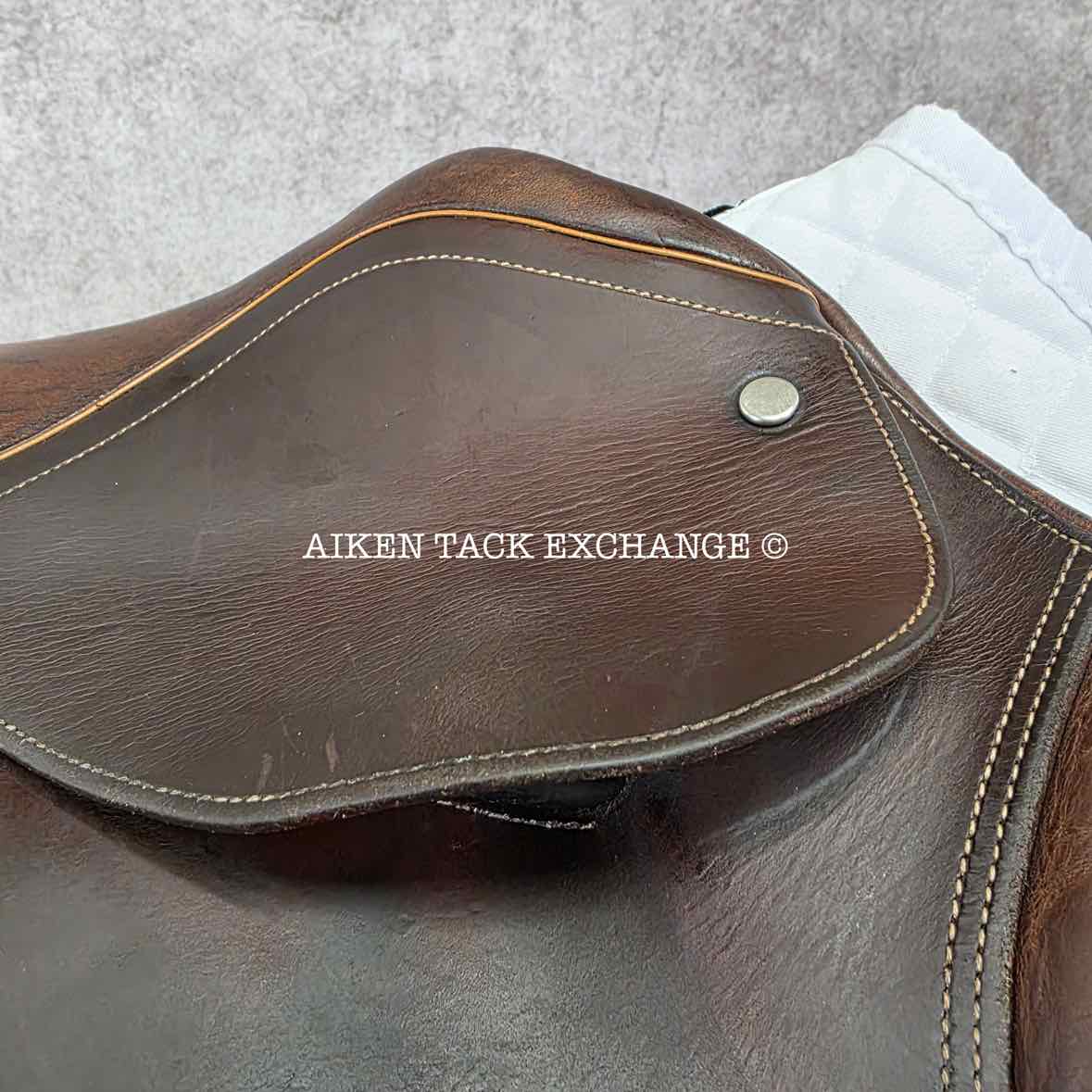 Pessoa Close Contact Jump Saddle, 17.5" Seat, Medium Tree, Foam Panels