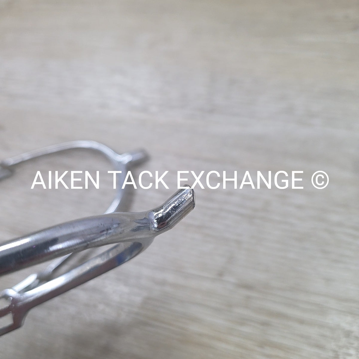 Spurs with Braided Nylon Spur Straps, 15mm