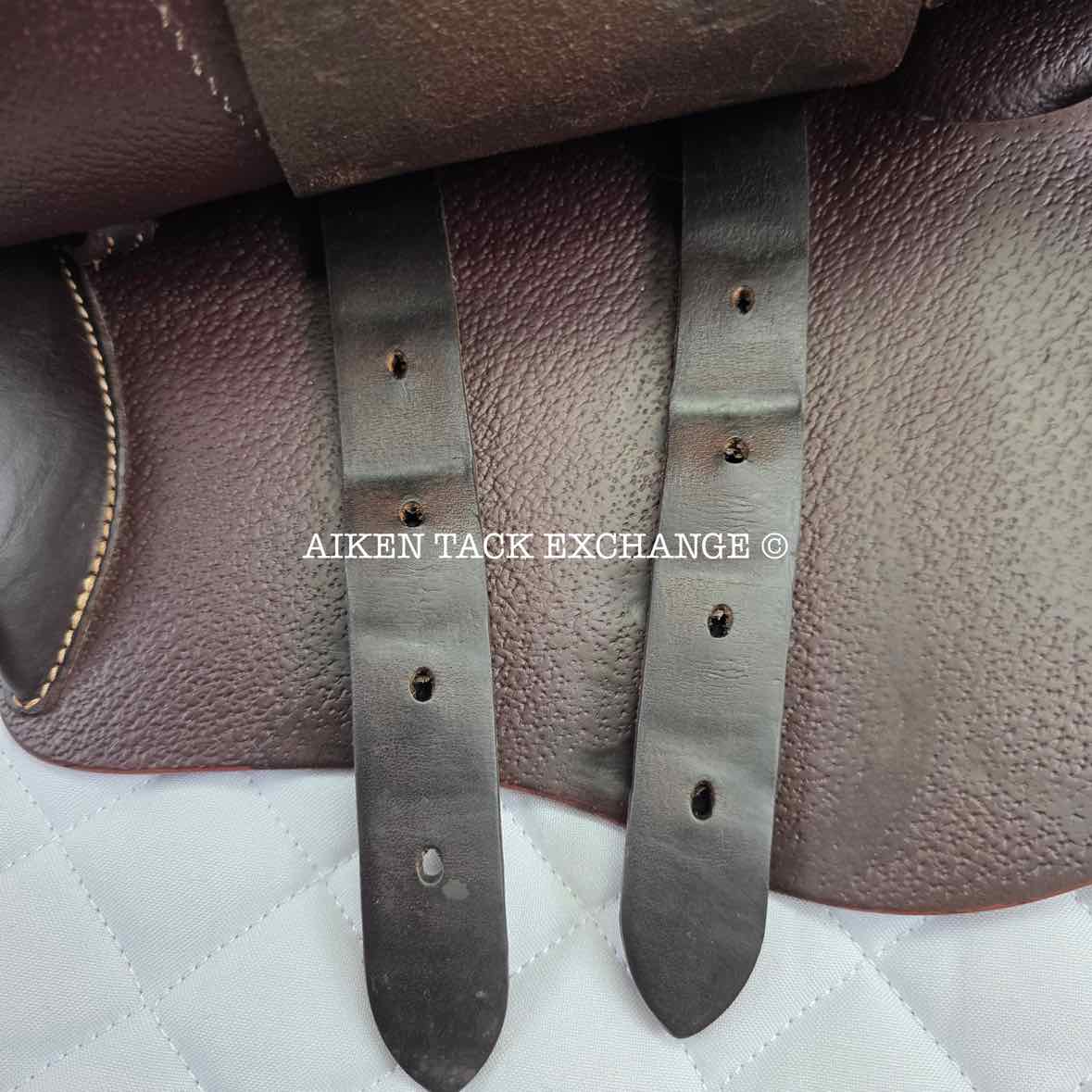 2022 Devoucoux Biarritz K Close Contact Jump Saddle, 15" Seat, 00K Flap, MW Tree, D3D Panels, Full Buffalo Leather