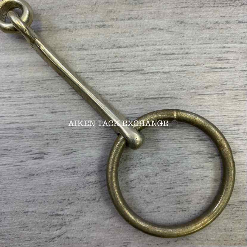 Loose Ring Single Joint Triangle Mouth Bradoon Bit 4.5"