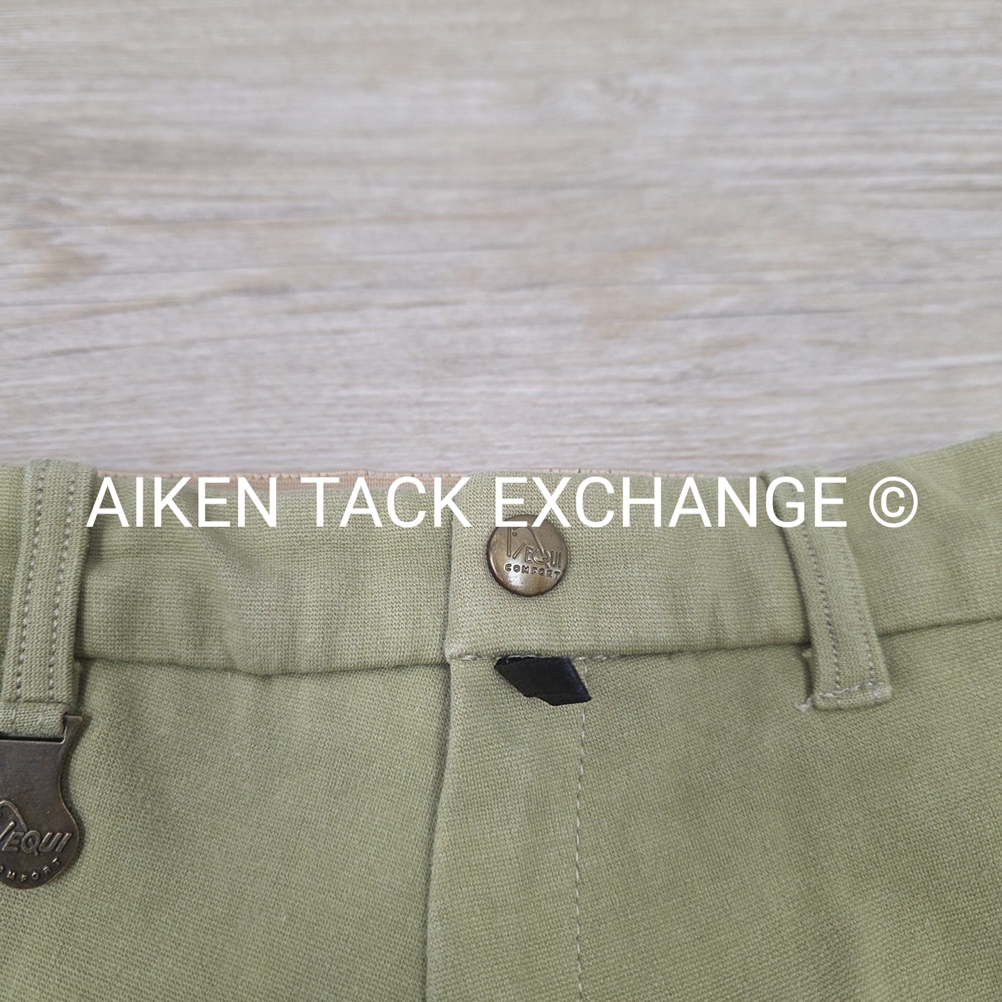 Equi Comfort Knee Patch Jods, No Elastic Straps, Size 6