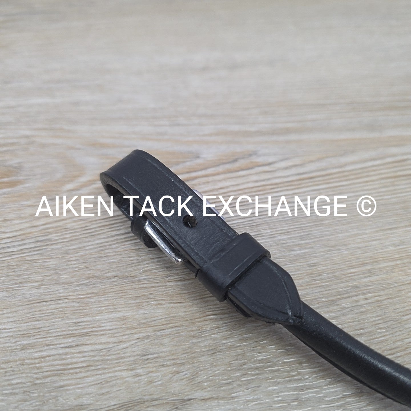 Rolled Leather Saddle Grab Strap