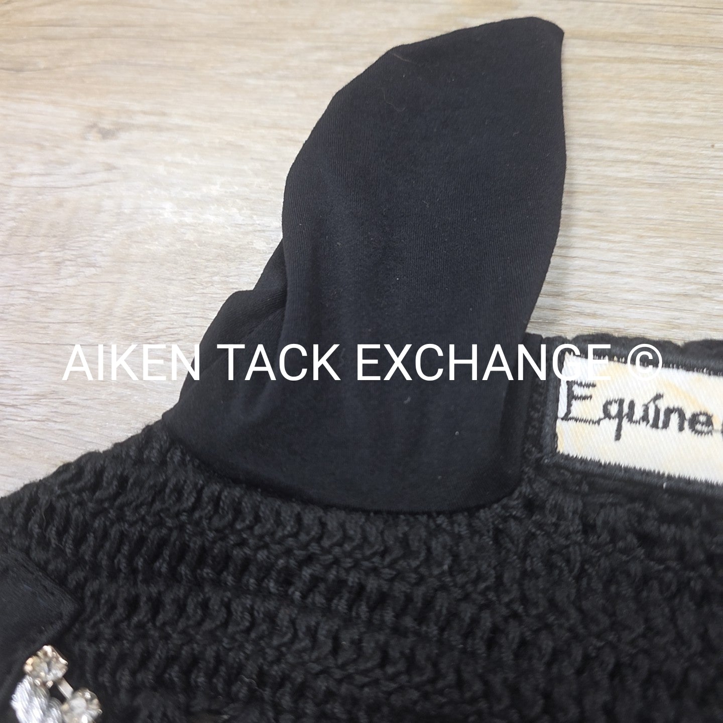 Equine Couture Crystal Ear Bonnet, Size Pony