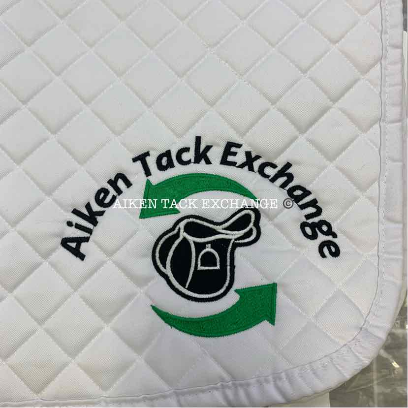 TuffRider All Purpose Saddle Pad with ATE Logo, White
