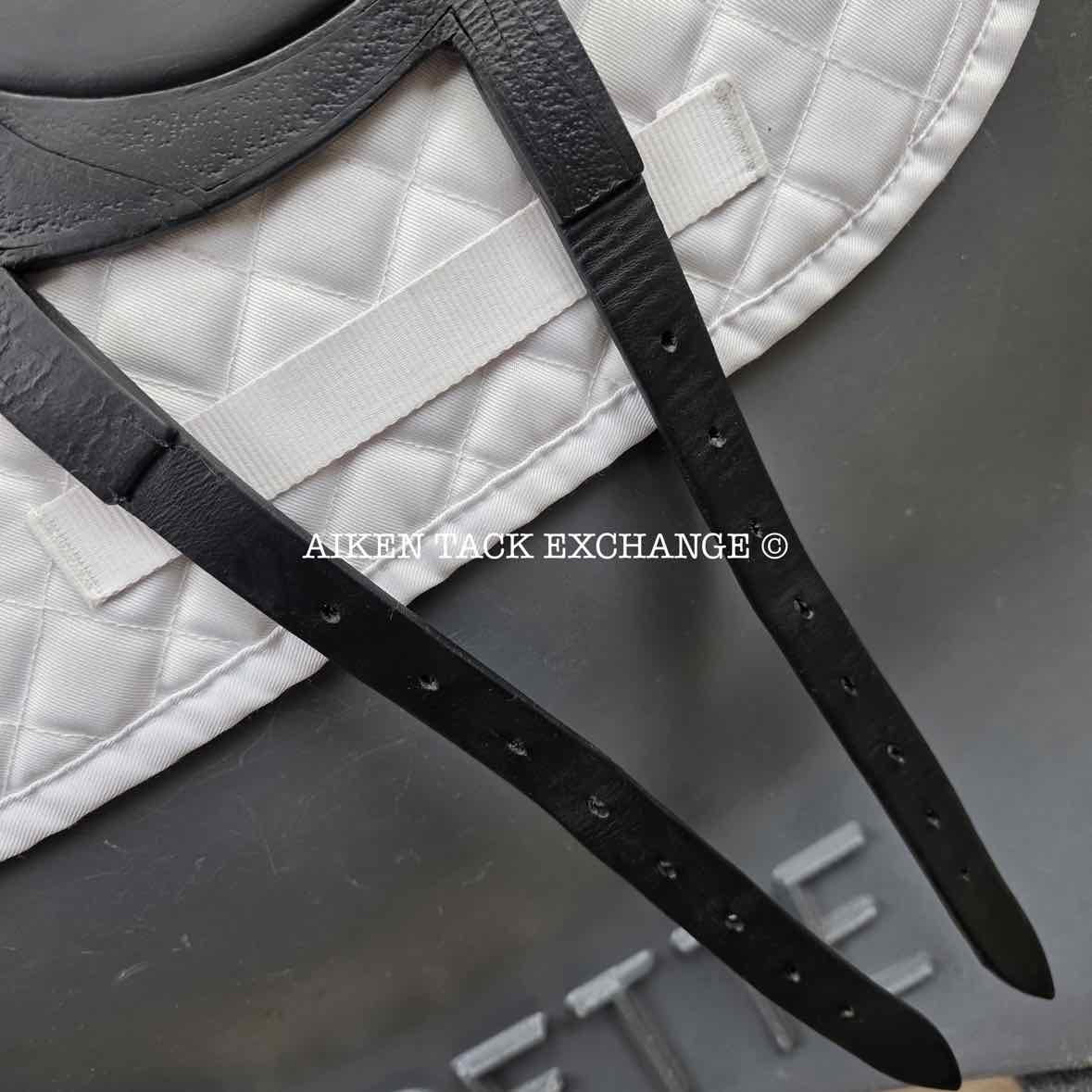 2022 Devoucoux Makila Harmonie Monoflap Dressage Saddle, 17.5" Seat - 002, 1A Flap - Short, Dynamick Tree - Medium, D3D Panels, Full Buffalo Leather