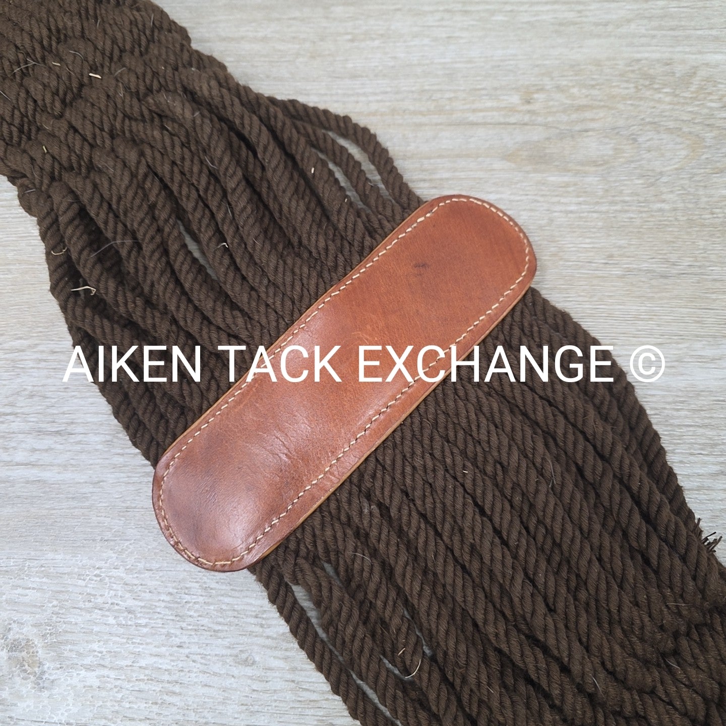 Showman Cotton Roper String Cinch, Brown, 34"