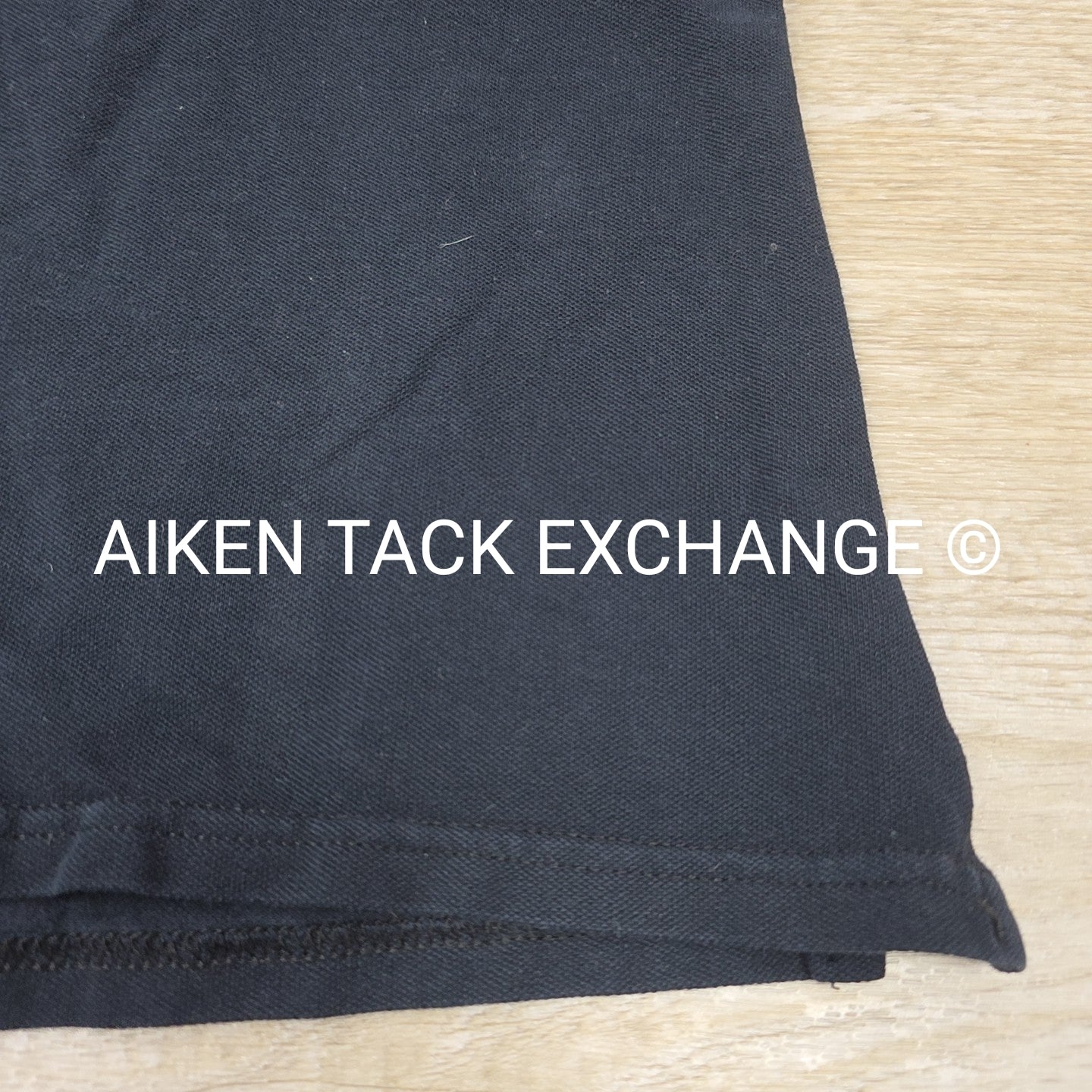Short Sleeve Collared Polo Shirt with ATE Logo, Women's Size Medium