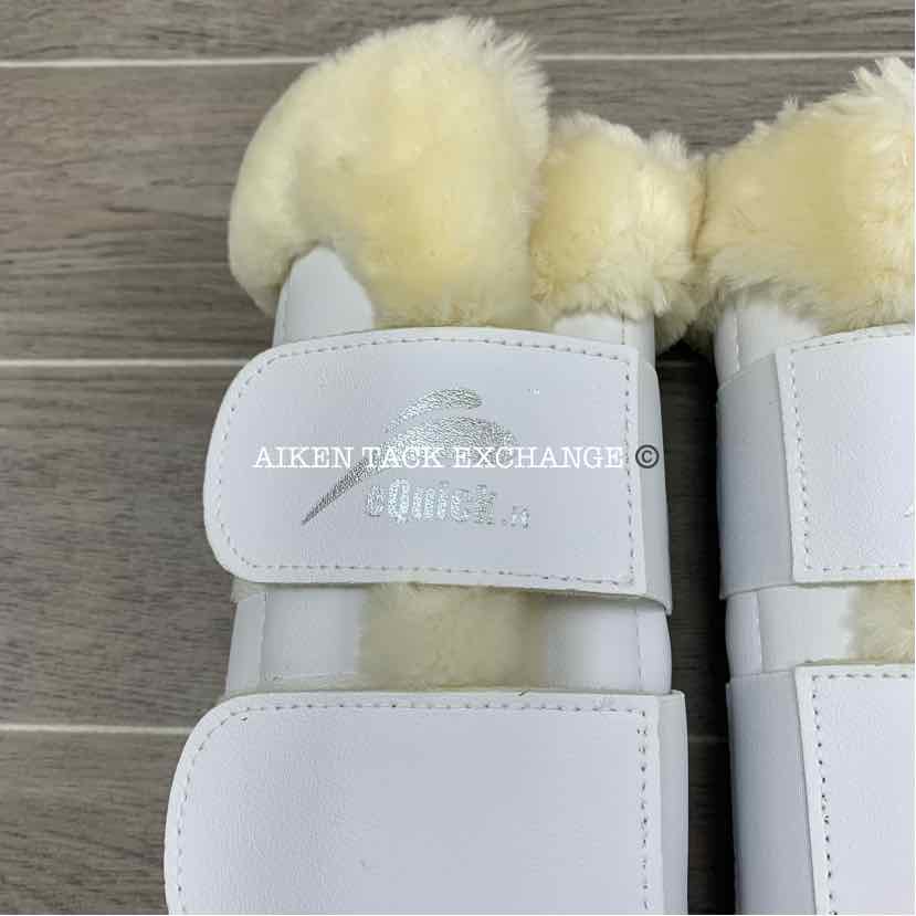 eQuick eFreestyle Rear Boots, White, Size Large, Brand New
