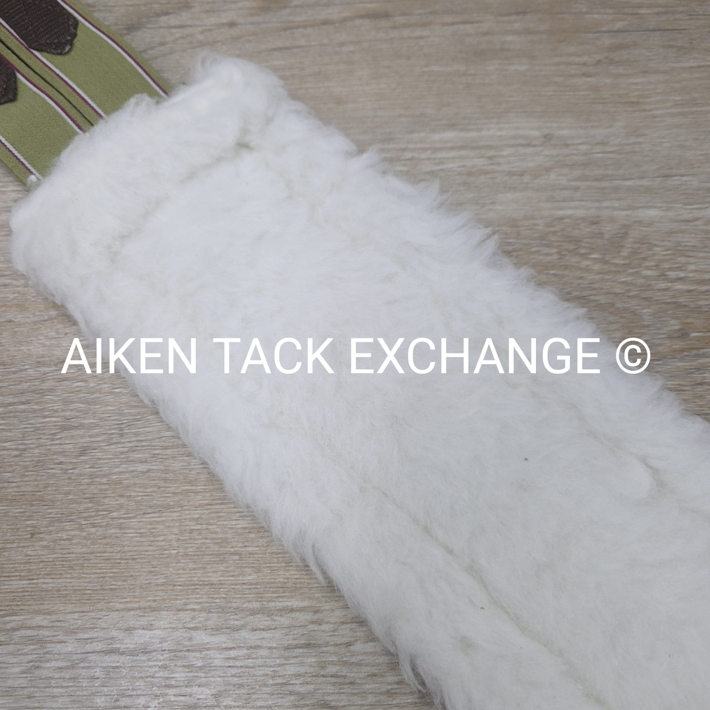 Dover Saddlery Fleece Girth with Double End Elastic, Brown, 52"