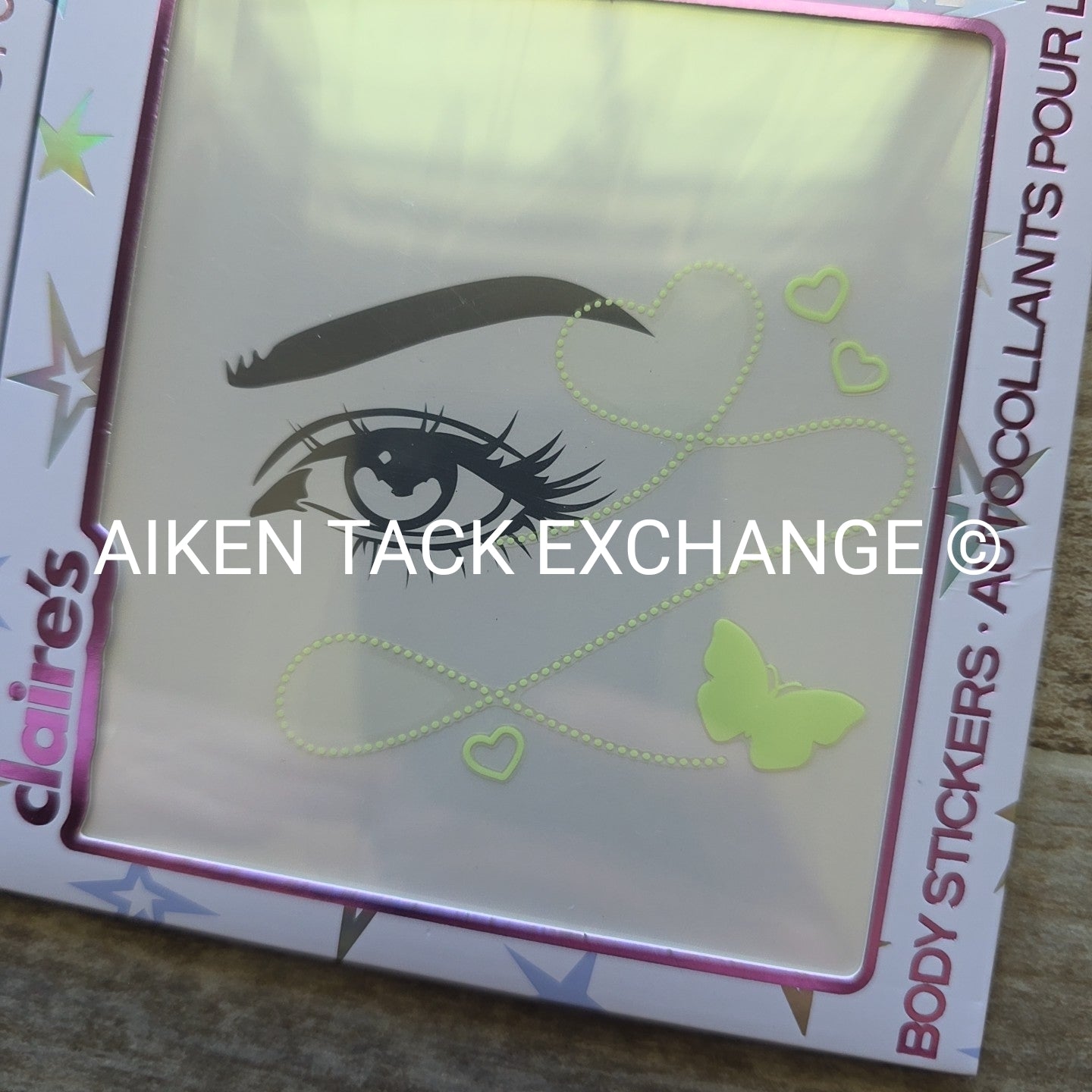 Claire's Body Stickers - 4 Total Sets