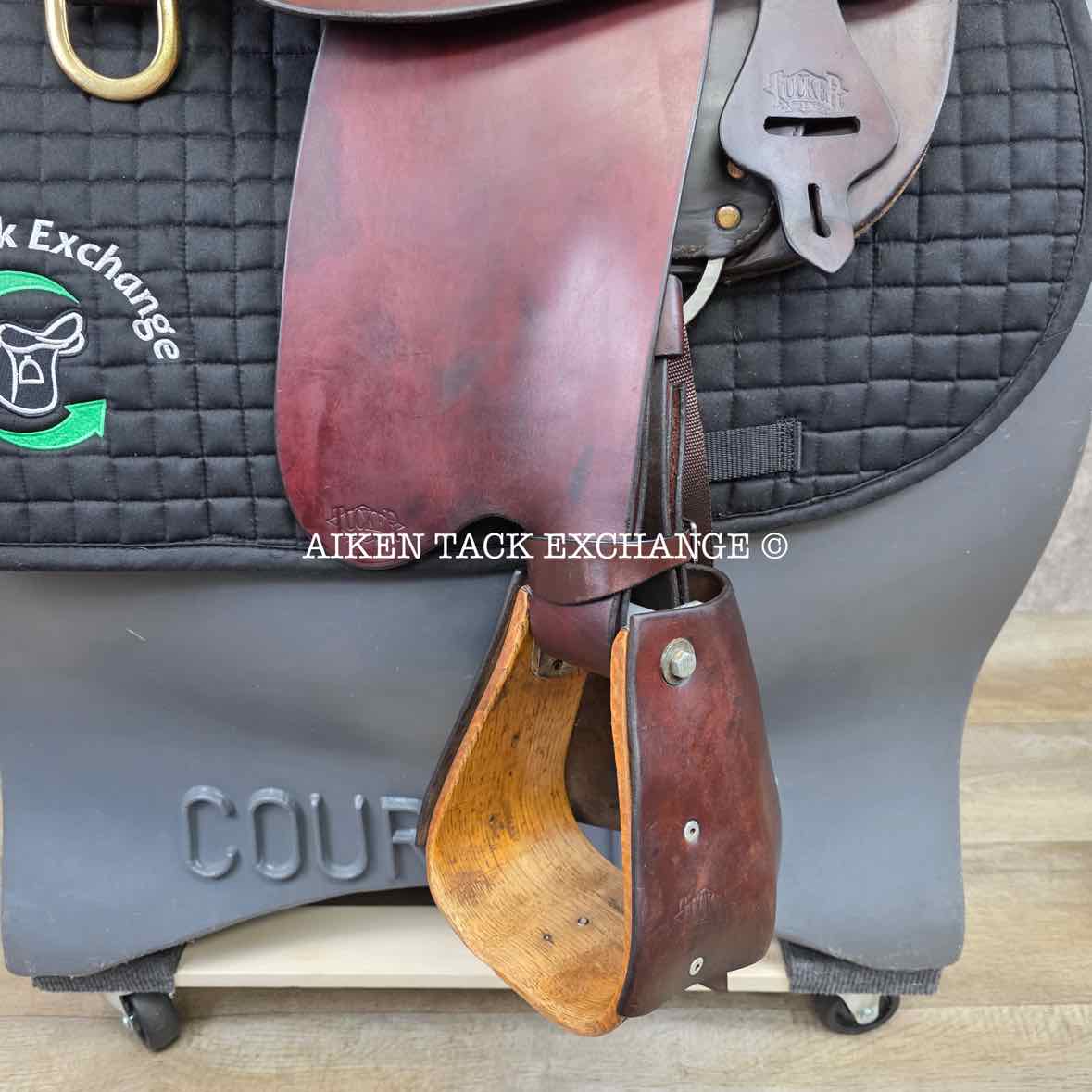 2005 Tucker 159 Endurance Trail Saddle, 16.5" Seat, Medium Tree - Semi QH Bars