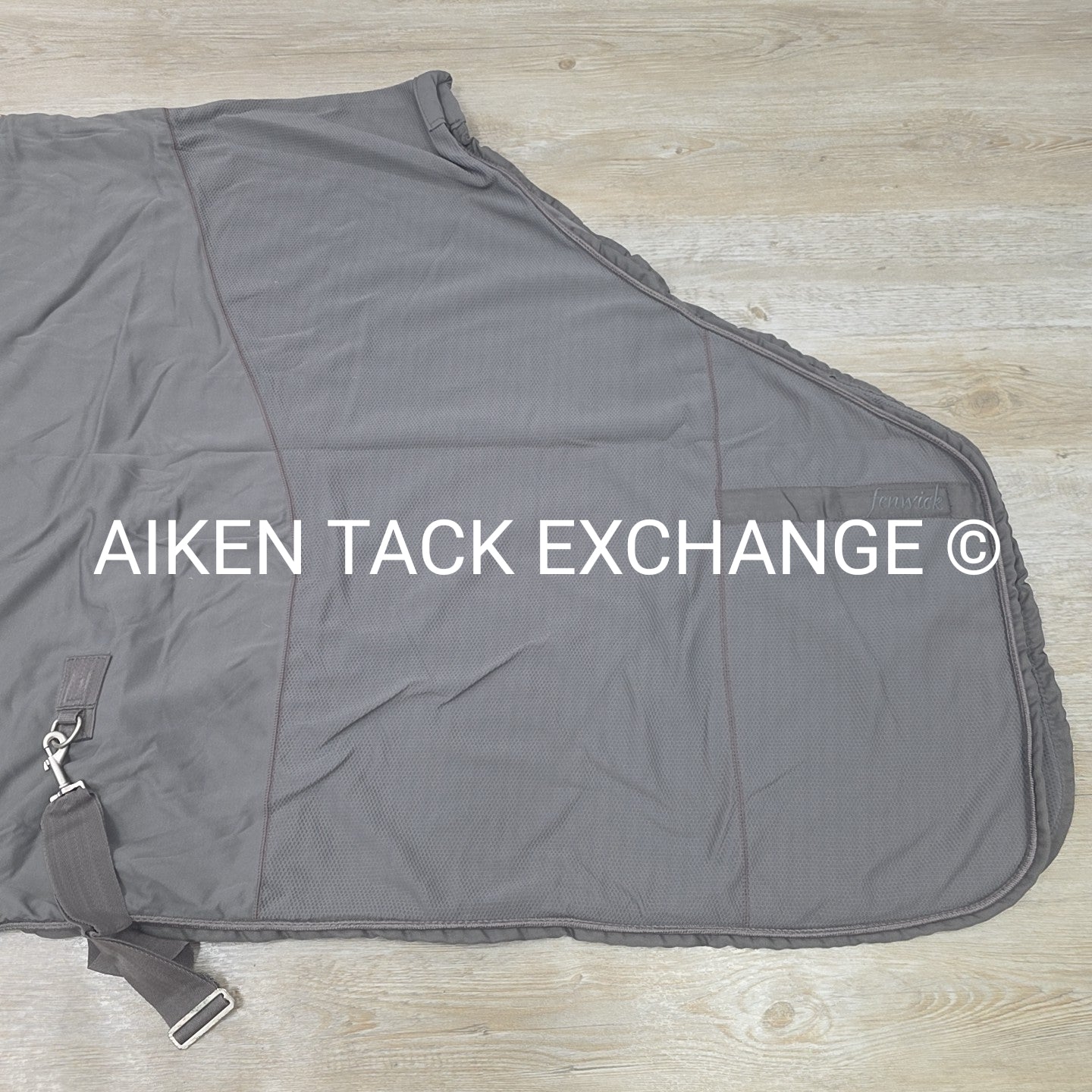 Fenwick Equestrian Sporty Dress Sheet Cooler, Grey, 86"