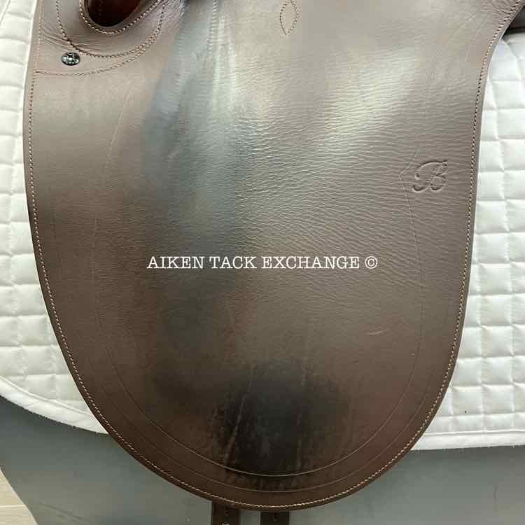 2007 Bates Kimberly Australian Stock Saddle, 17" / 17.5" Seat - Large, Adjustable Tree - Changeable Gullet, CAIR Panels