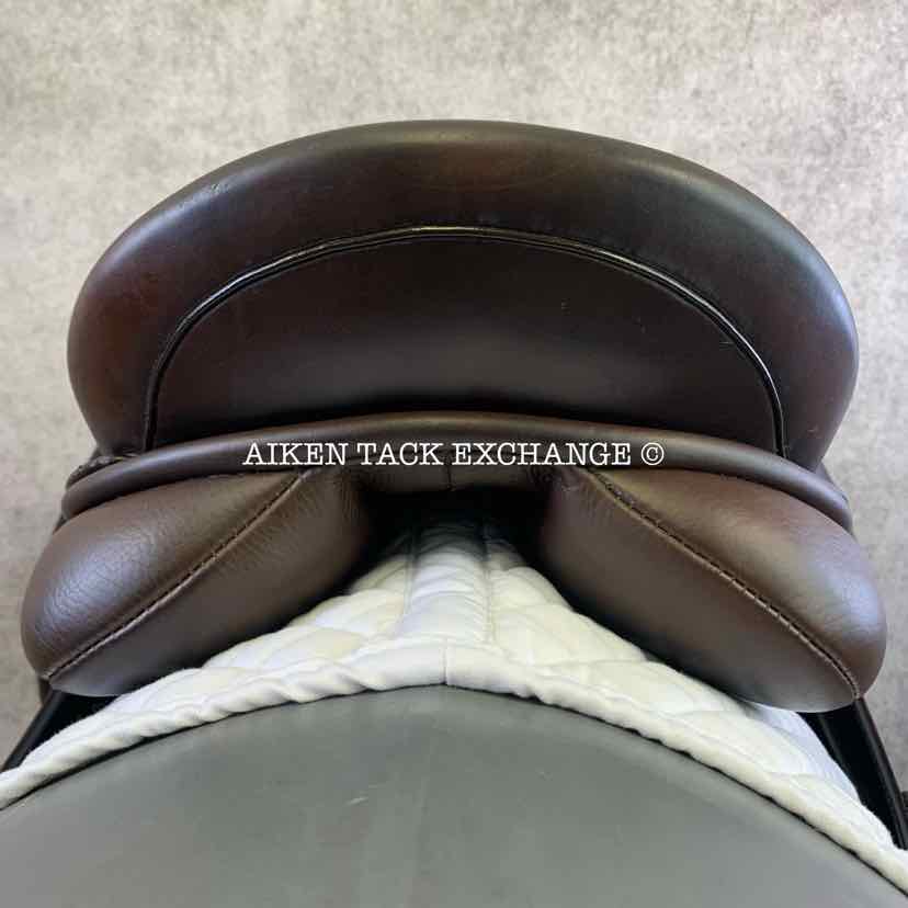 **SOLD** Ryder Legacy Dressage Saddle, 17" Seat, Short Flap, Wide Tree, Wool Flocked Panels
