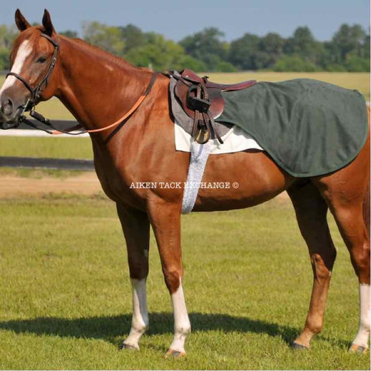 Fenwick Equestrian EquSuede Quarter Sheet, Hunter Green, Size M, Brand New