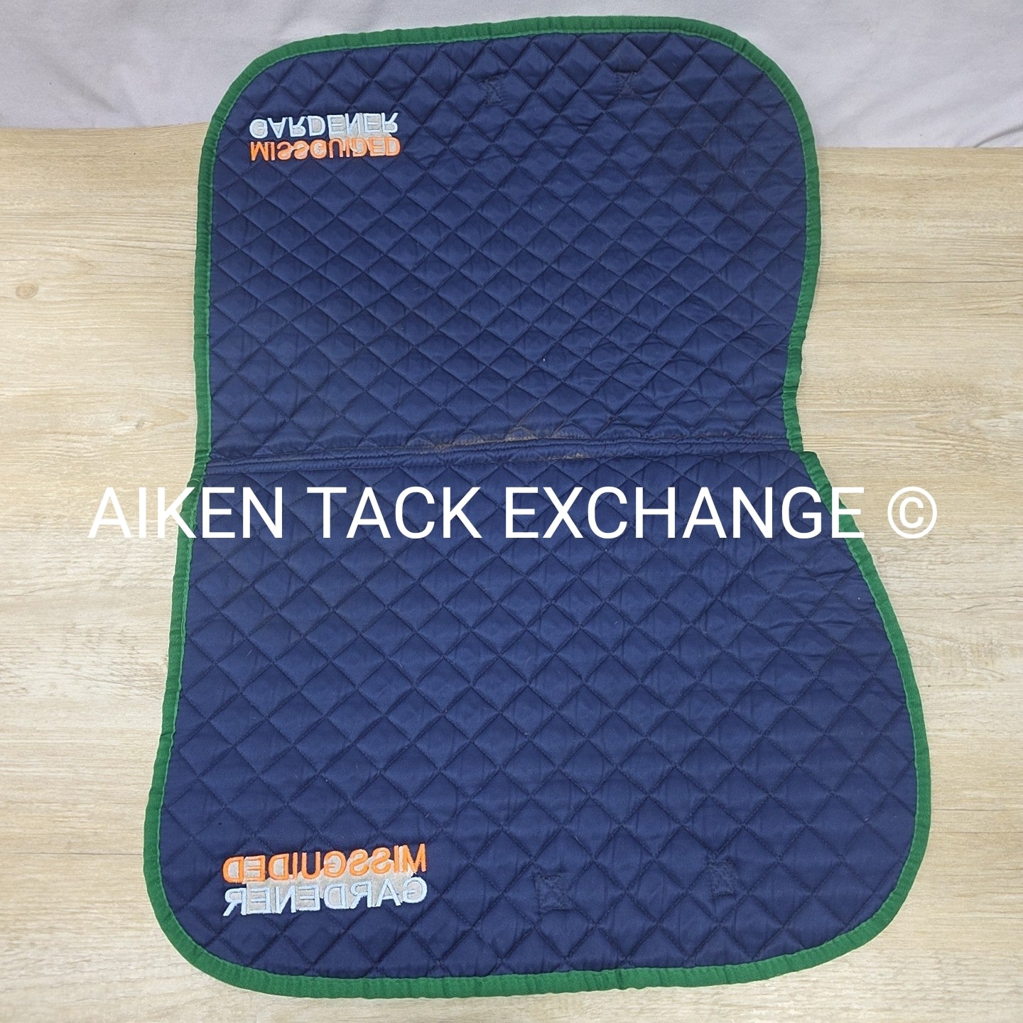 BARGAIN BUNDLE: 2 Dura-Tech All Purpose Saddle Pads (custom embroidery)