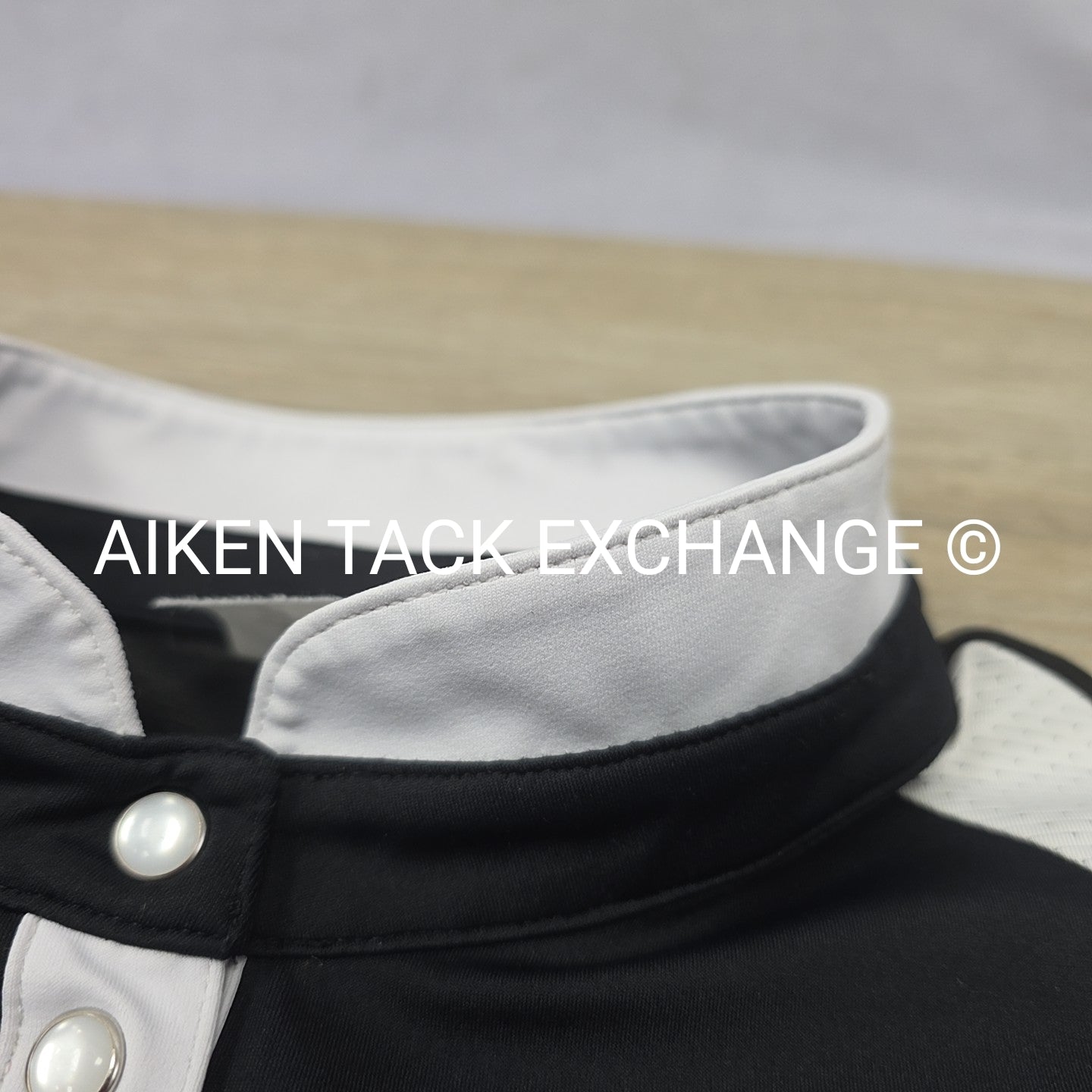 Free Ride Equestrian Devon Short Sleeve Show Shirt, Size Large