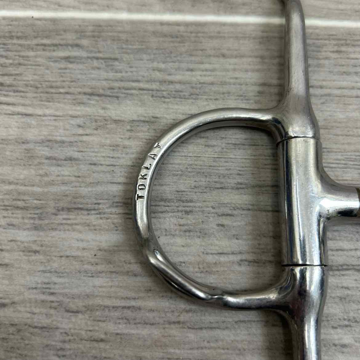 Double Joint Hinged Full Cheek Bit with Hooks 5"
