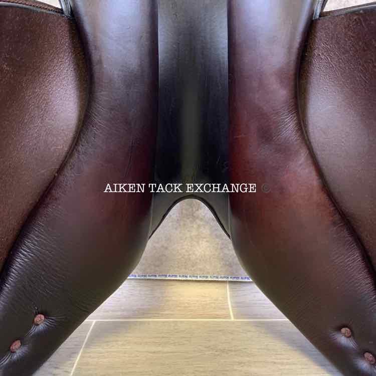 CJD Trophy Competitor XK Close Contact Jump Saddle, 17" Seat, Medium Tree, Foam Panels