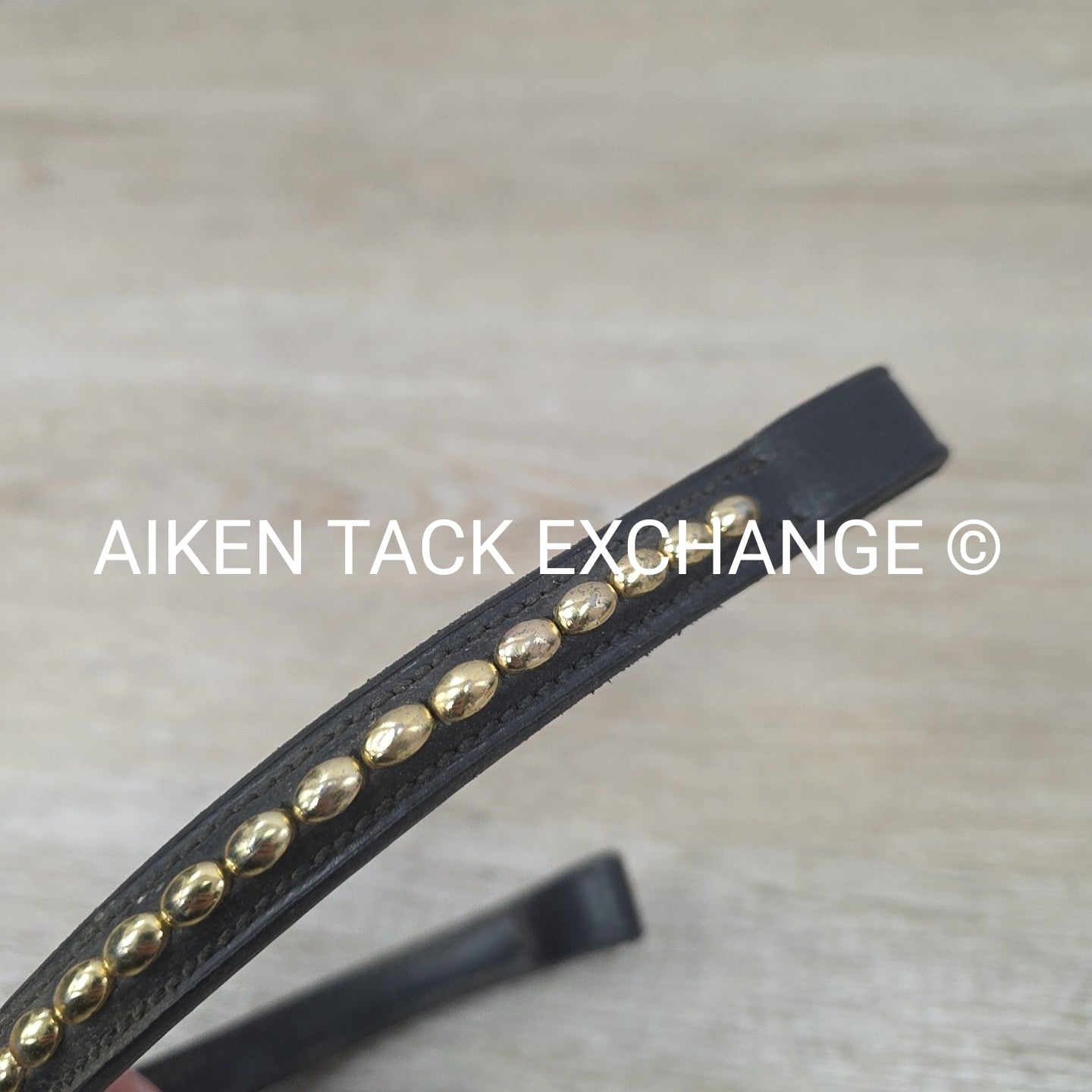 BARGAIN BUNDLE: 2 Browbands with Bling, Black, Size Full