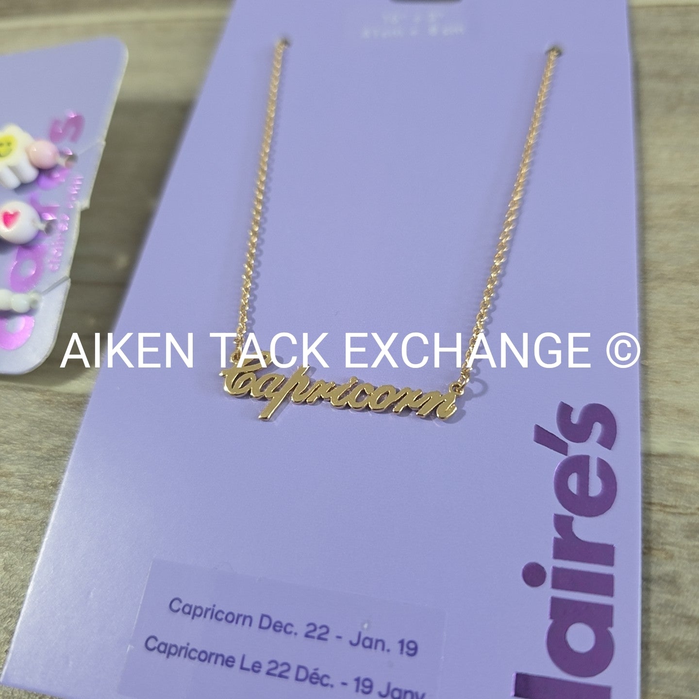 Claire's Capricorn Bundle - 3 Bracelets, 1 Necklace