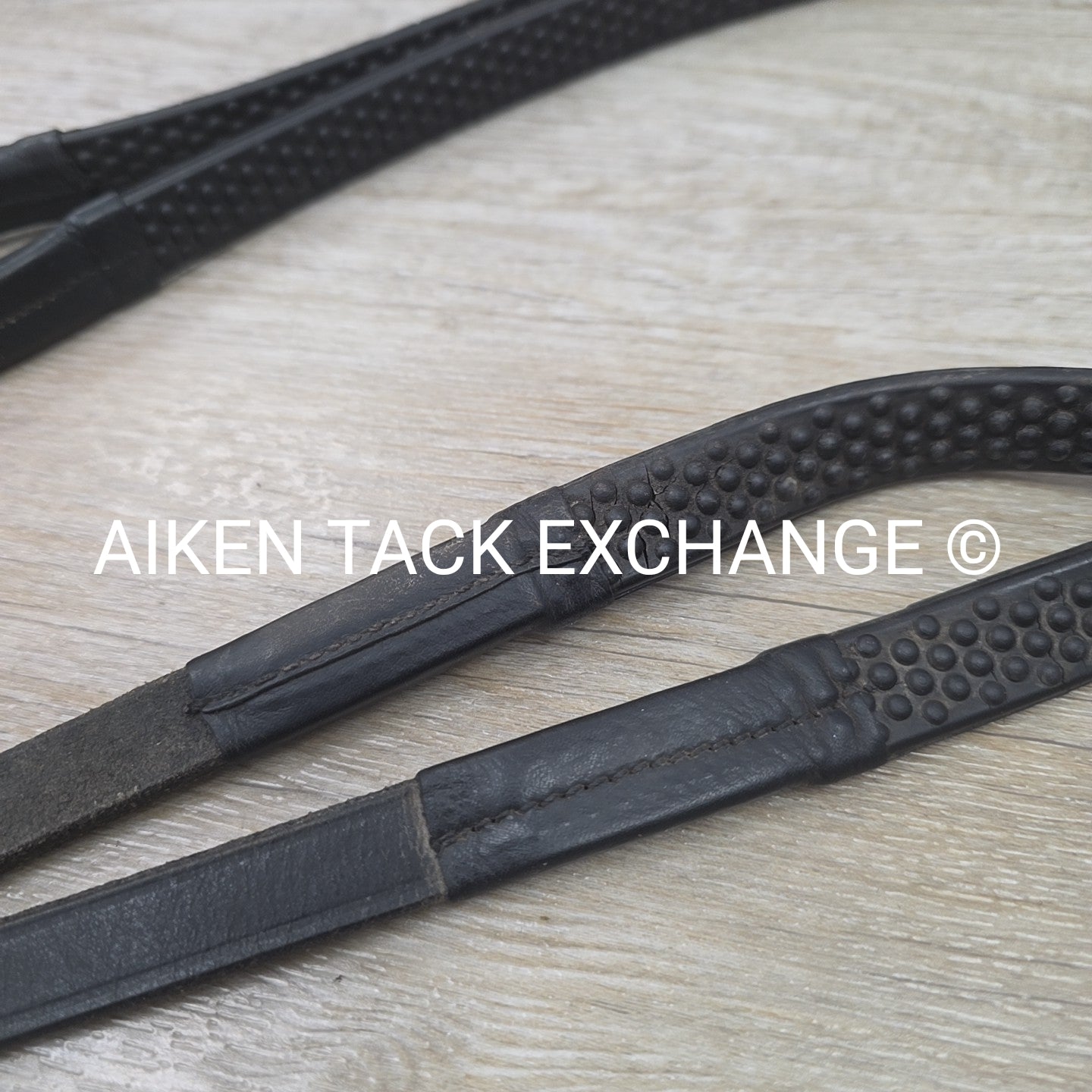 BARGAIN BUNDLE: Rubber Lined Reins & Rubber Reins, Black