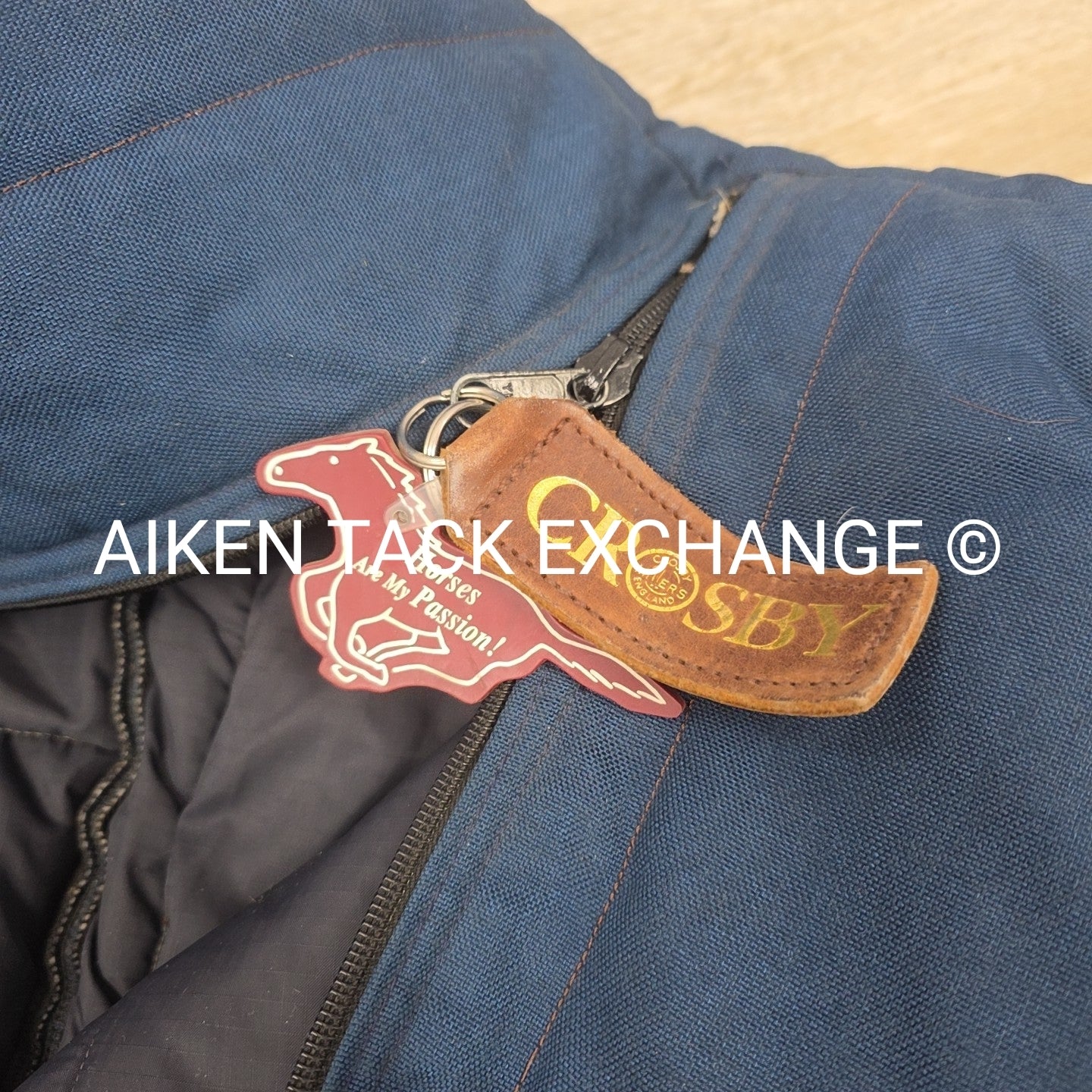 BARGAIN BUNDLE: 2 Padded English Saddle Carriers (custom embroidery)