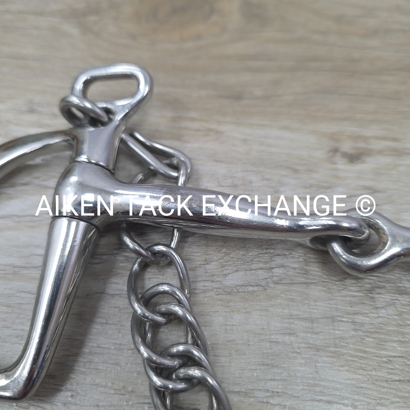 State Line Tack Single Joint Uxeter Kimberwick Bit 5"