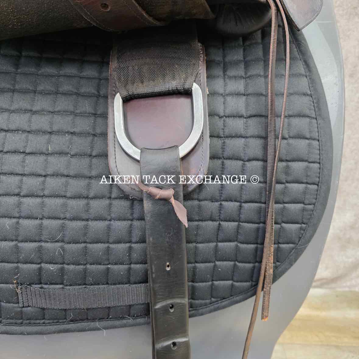 Steele Classic Trail Western Saddle, 16.5" Seat, Wide Tree - Full QH Bars