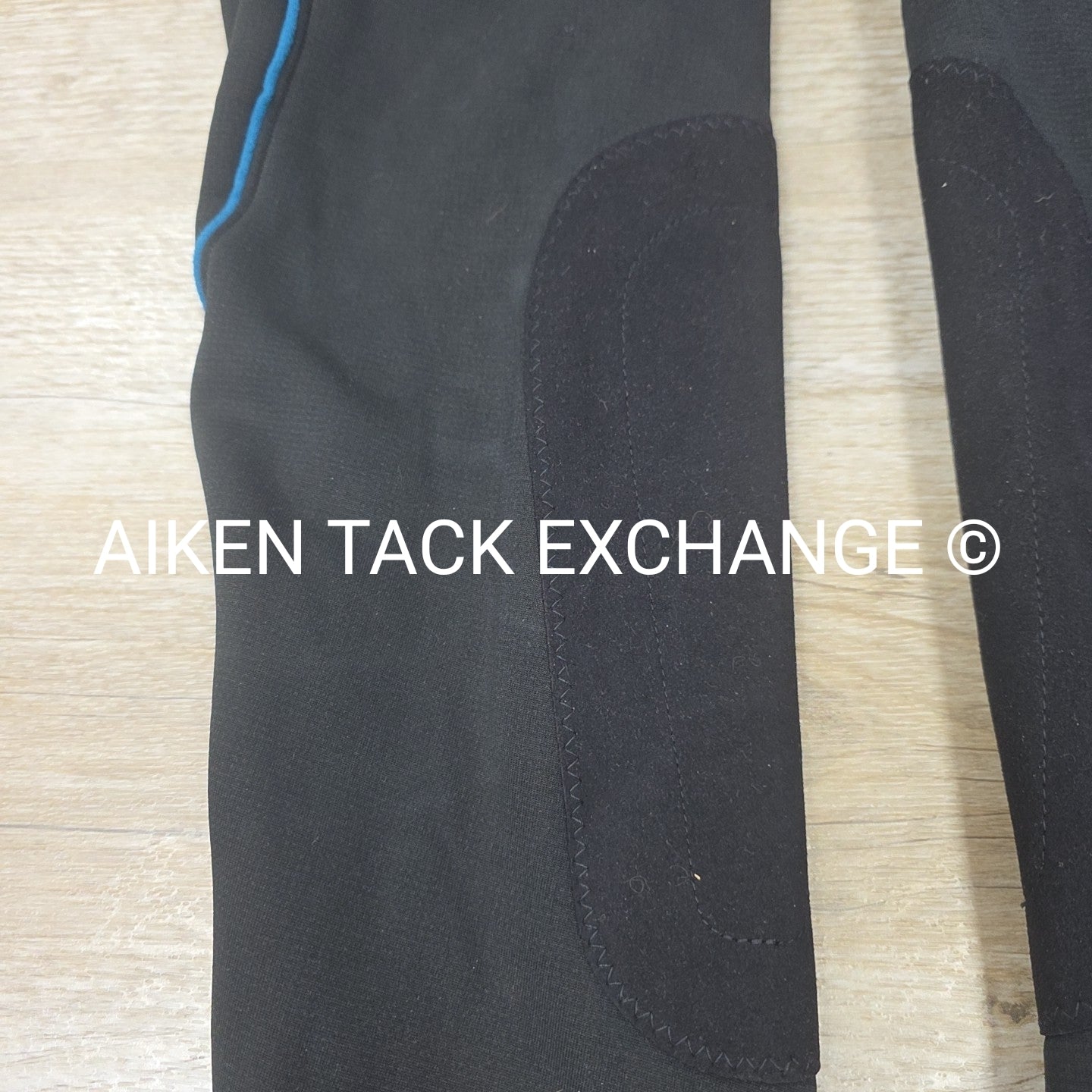 Irideon Fleece Lined Knee Patch Tights, Size Large