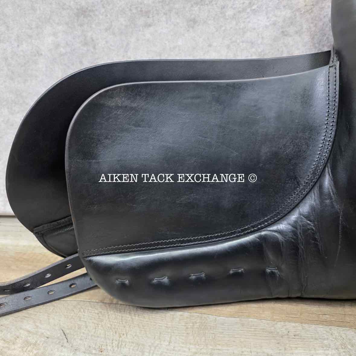 Klimke Miller's KMD Dressage Saddle, 17.5" Seat, M/MW Tree, Wool Flocked Panels