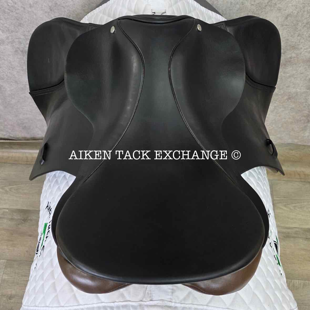 Berney Brothers All Purpose Saddle, 17.5" Seat, Medium Tree, Wool Flocked Panels