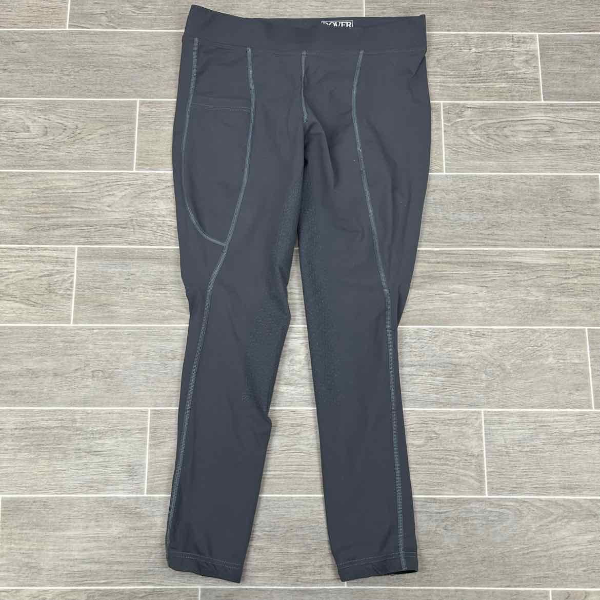 Dover Saddlery Silicone Grip Full Seat Tights, Size Large
