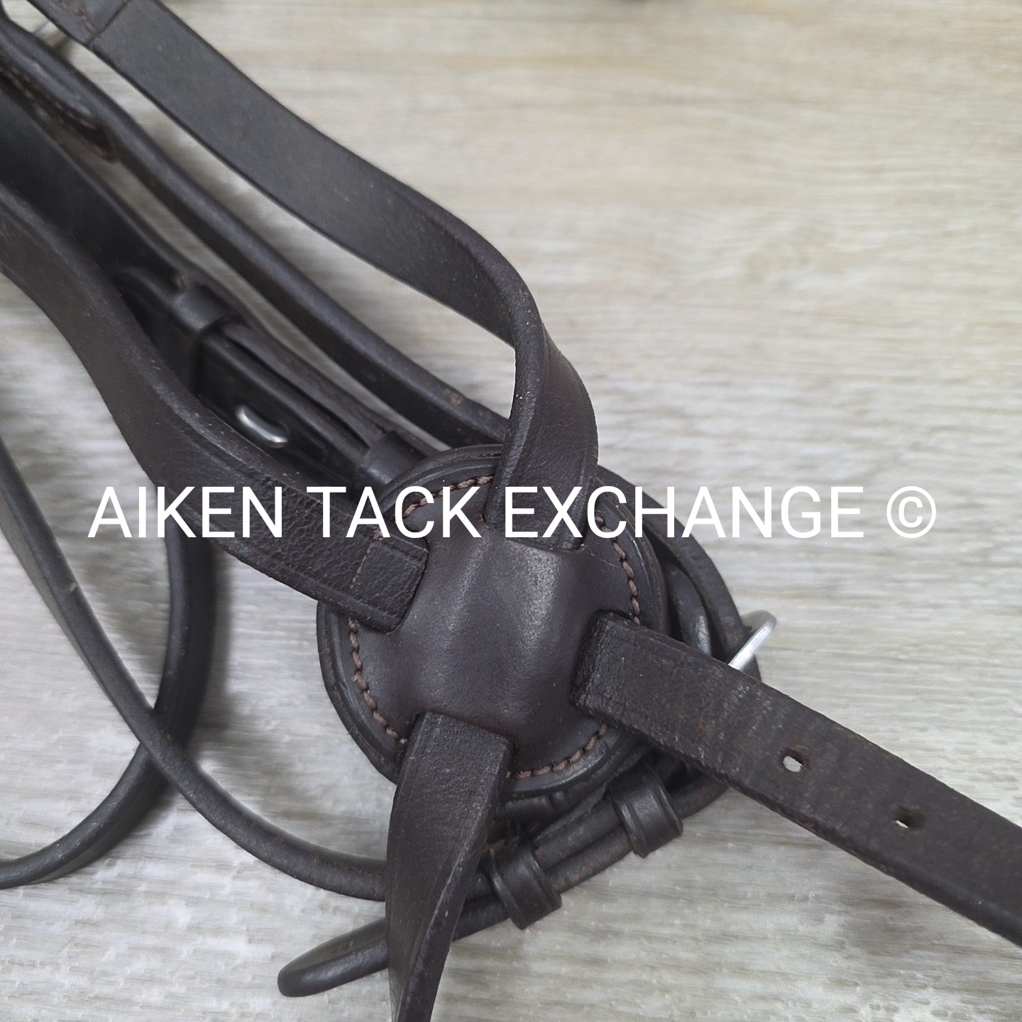 Monocrown Figure 8 Bridle, No Reins, Brown, Size Full
