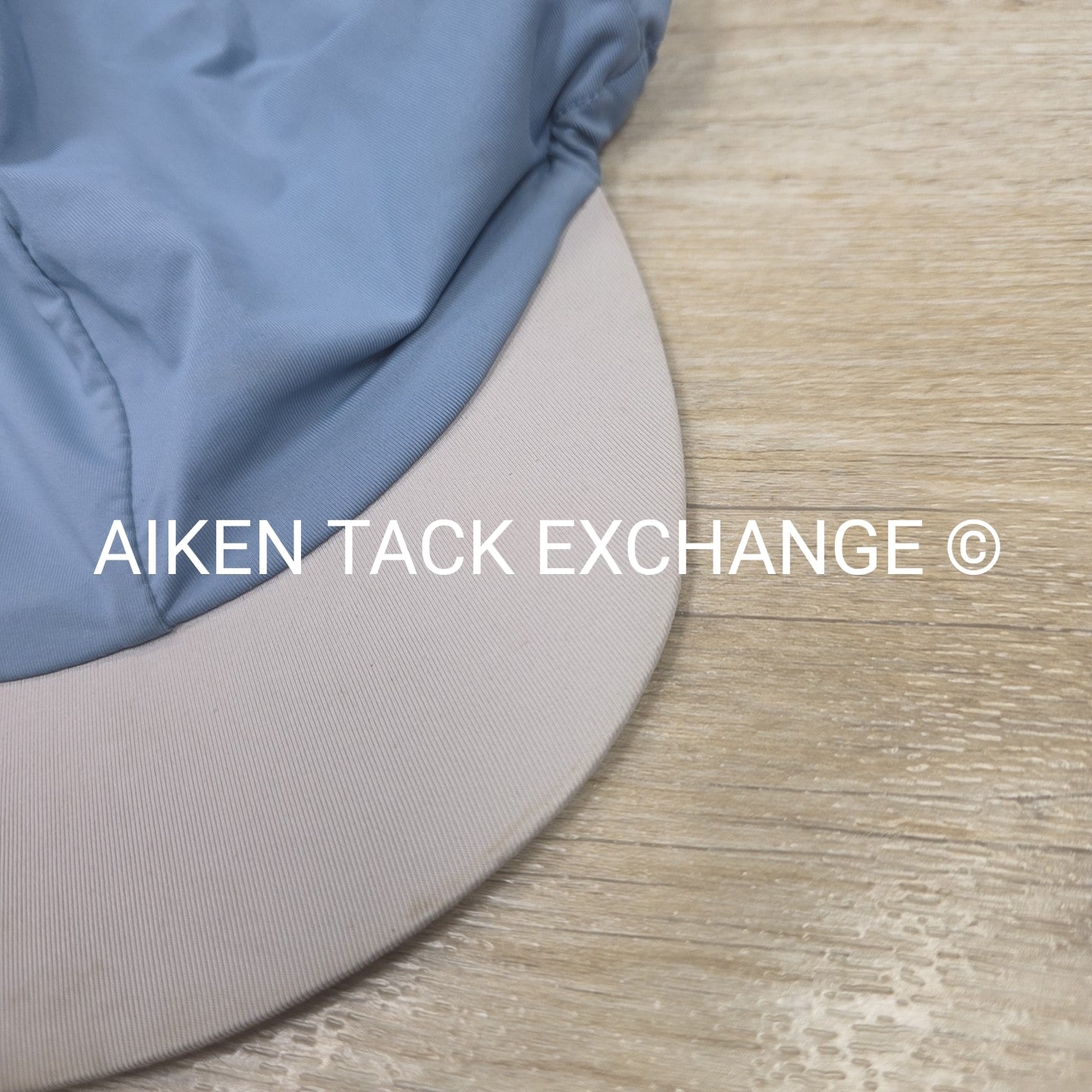 LeMieux Pom Silk Helmet Cover, Ice Blue