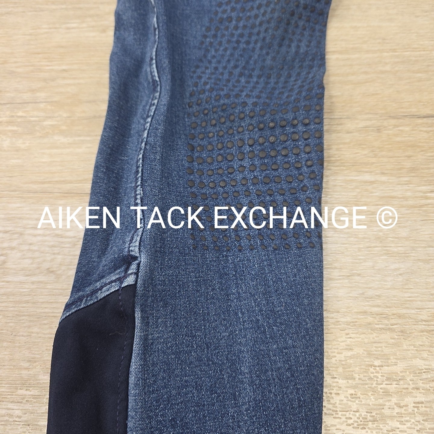 Horze Silicone Grip Full Seat Denim Breeches, Women's 24
